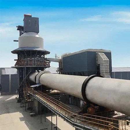 Horno rotatorio de óxido de magnesio