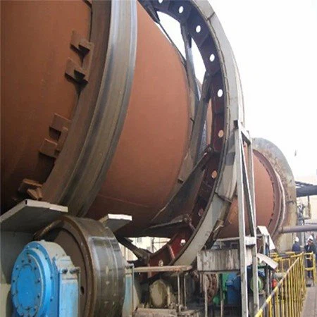 rotary kiln for sponge iron