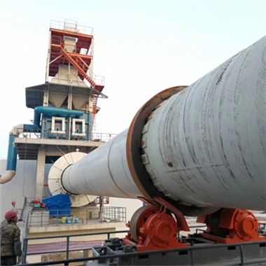 horno rotatorio a gas